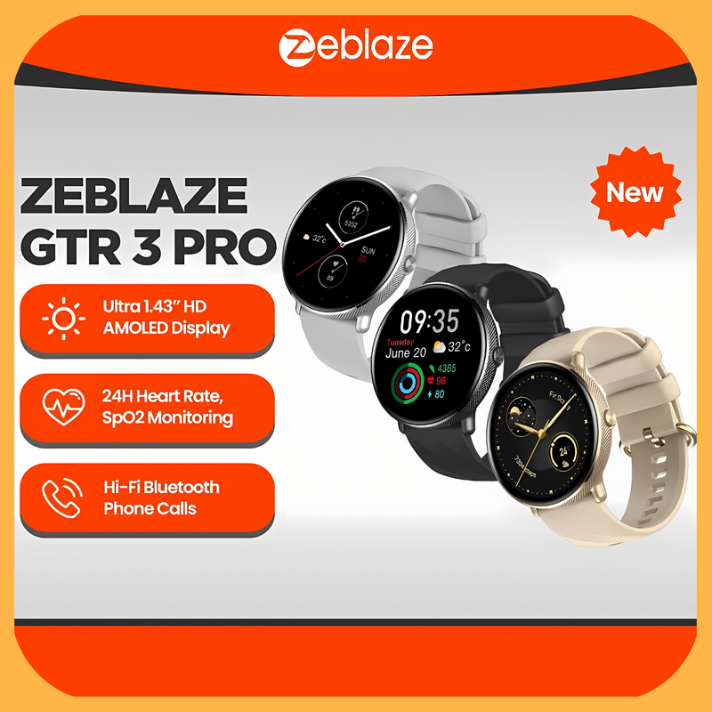 Relógio Inteligente Zeblaze GTR 3 Pro